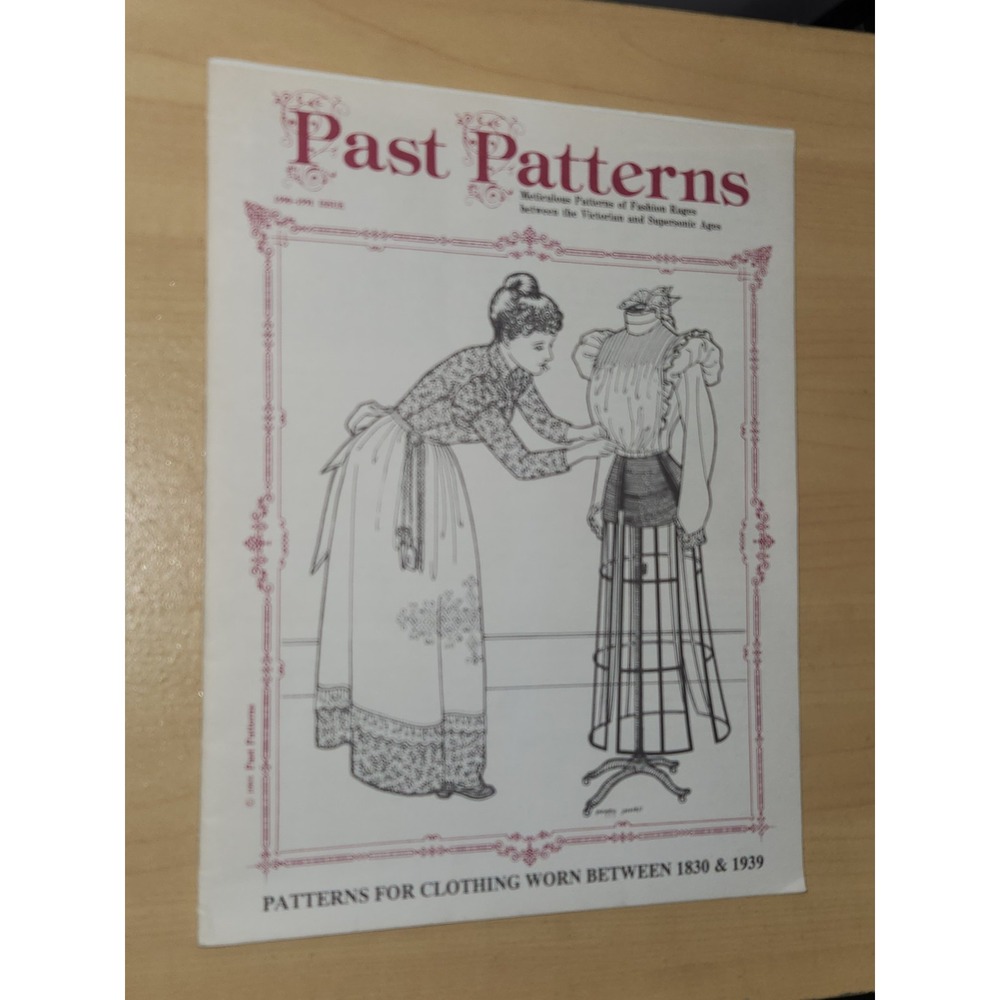 Past Patterns Victorian & Edwardian Catalogue Catalog Historical Vintage 1985